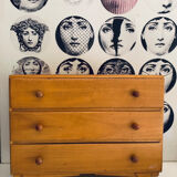 Commode de rangement pieds compas