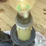 Antique bedside lamp night light by Jacques Limousin