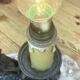 Antique bedside lamp night light by Jacques Limousin