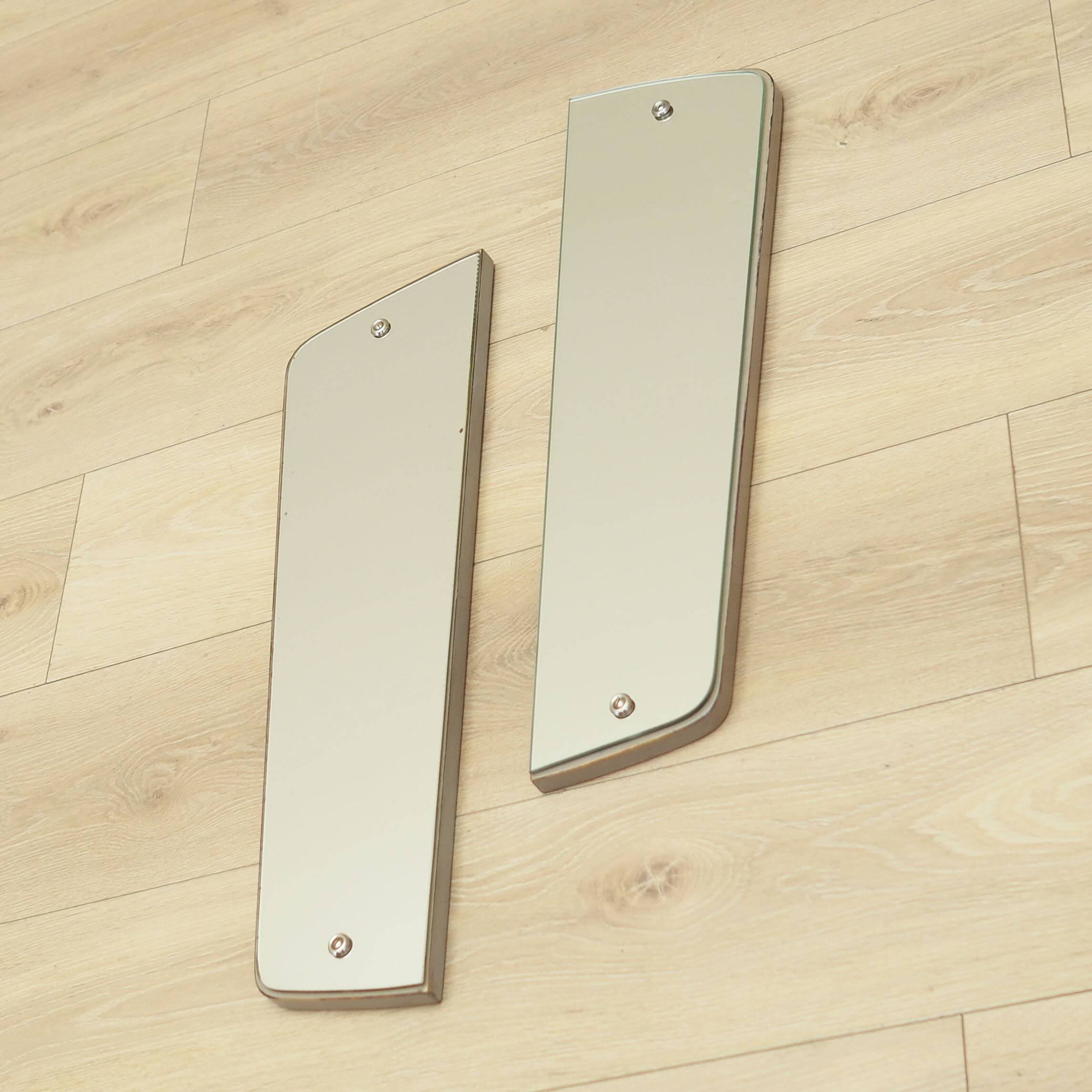Set of two mirrors, Danish design, 1960s, production: Denmark