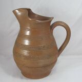 Stoneware pitcher