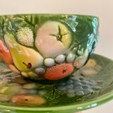 Vintage slurry tea cup