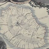 Ancient Map of Reunion Island