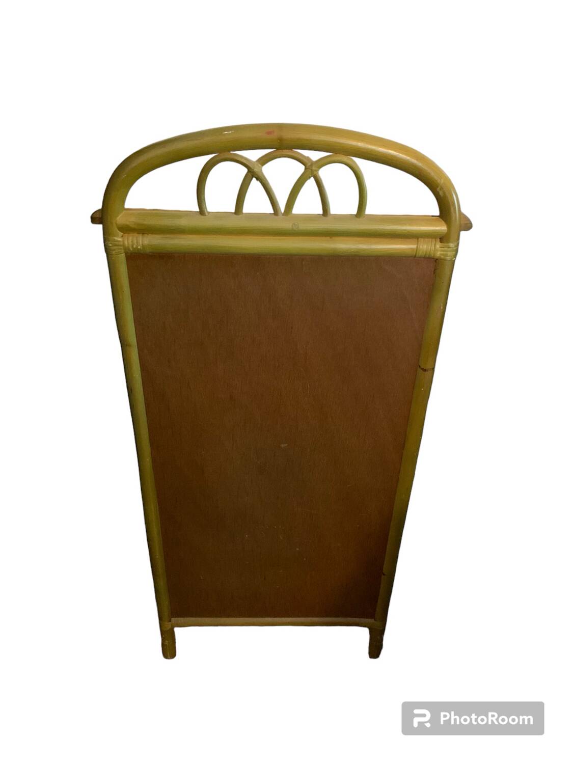 Chiffonier furniture with drawers rattan green wood
