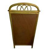 Chiffonier furniture with drawers rattan green wood