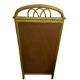 Chiffonier furniture with drawers rattan green wood