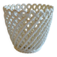 Woven ceramic cache-pot DLG Emile Tessier Pichon Uzès