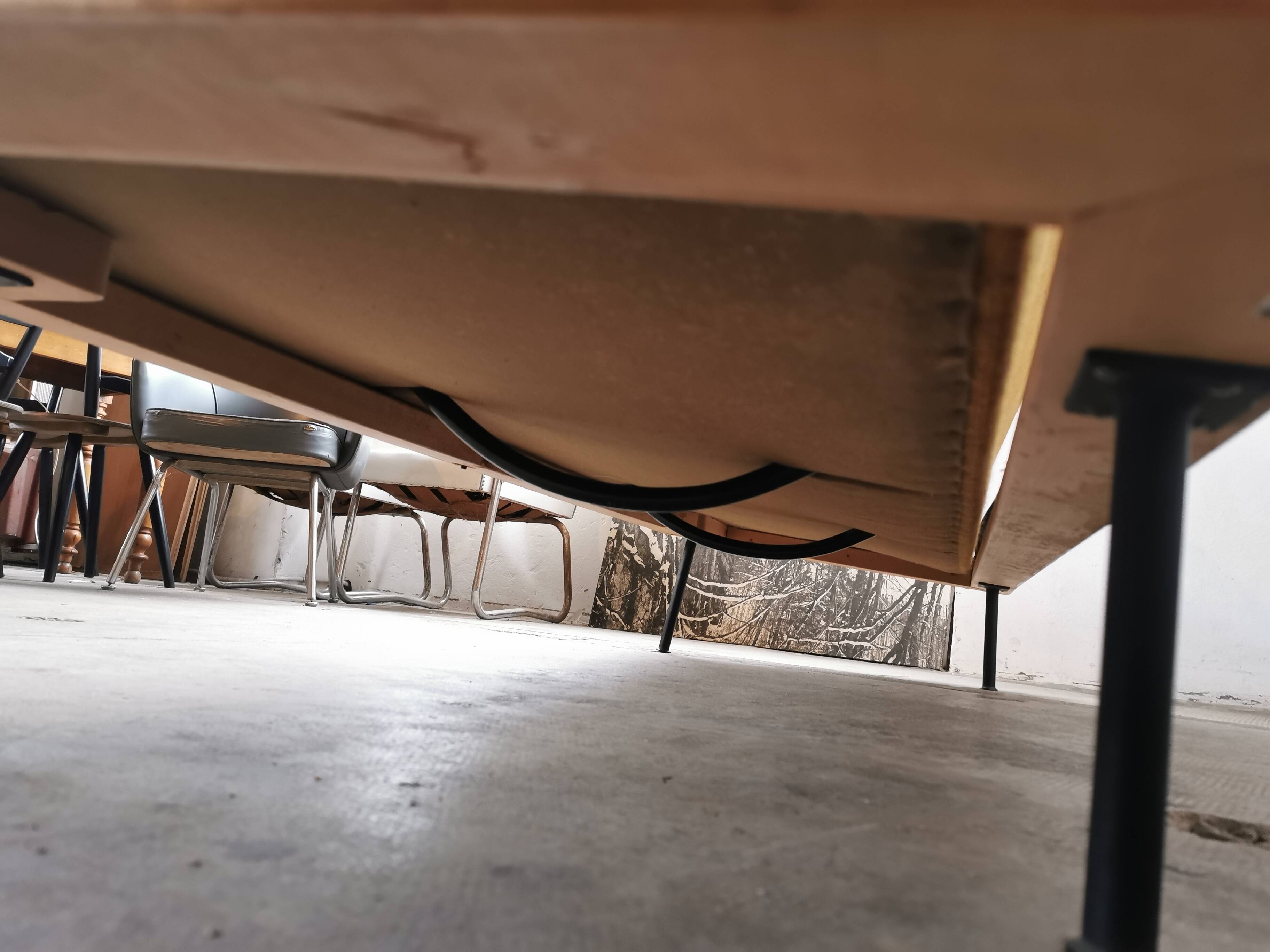 Bench, daybed from the 50s, by Joseph Pentenrieder