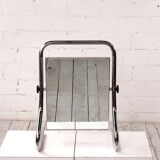 Tubular Steel Mirror, 1960s 40x64cm