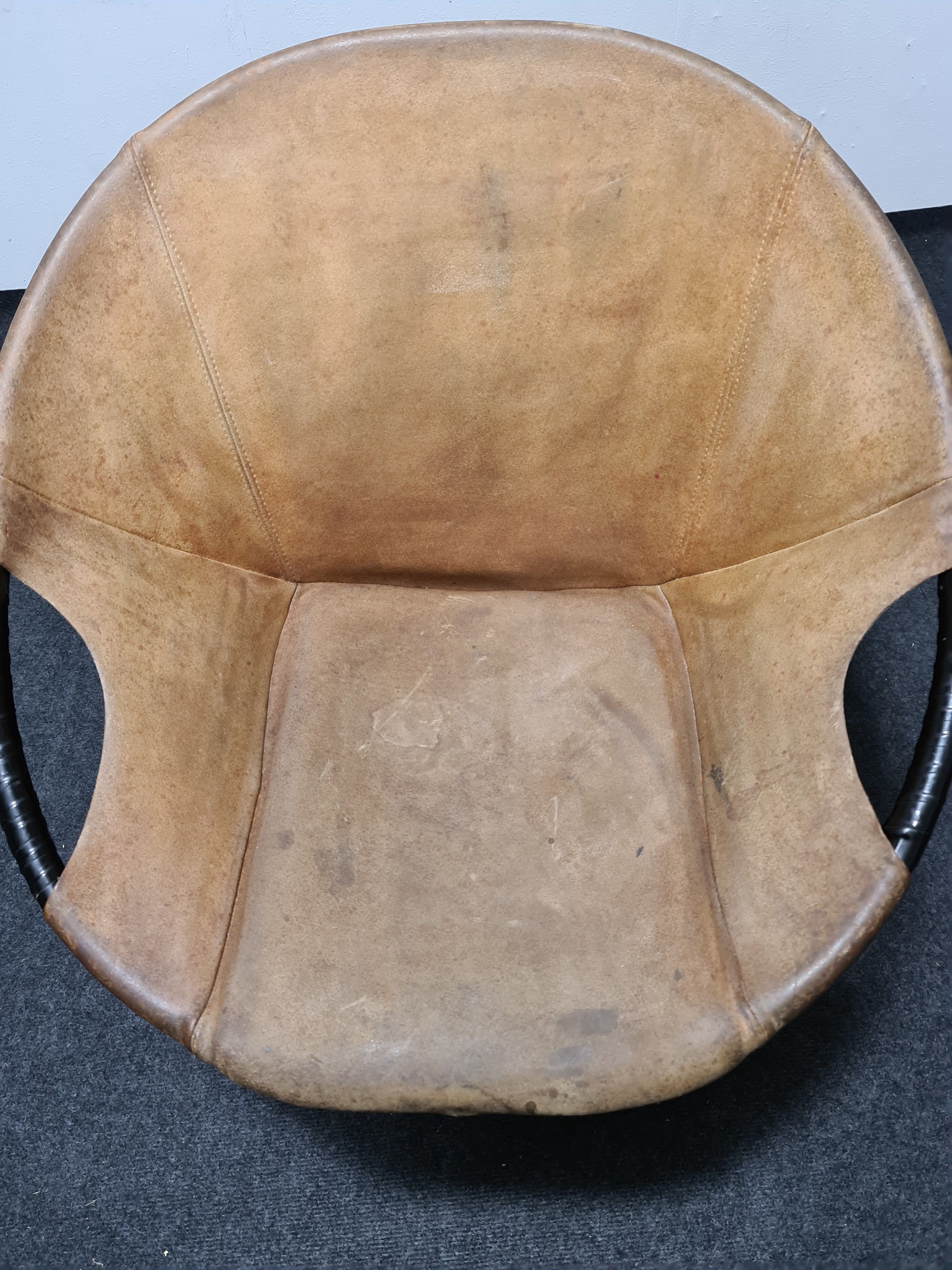 Chaise pivotante vintage Lusch & Co