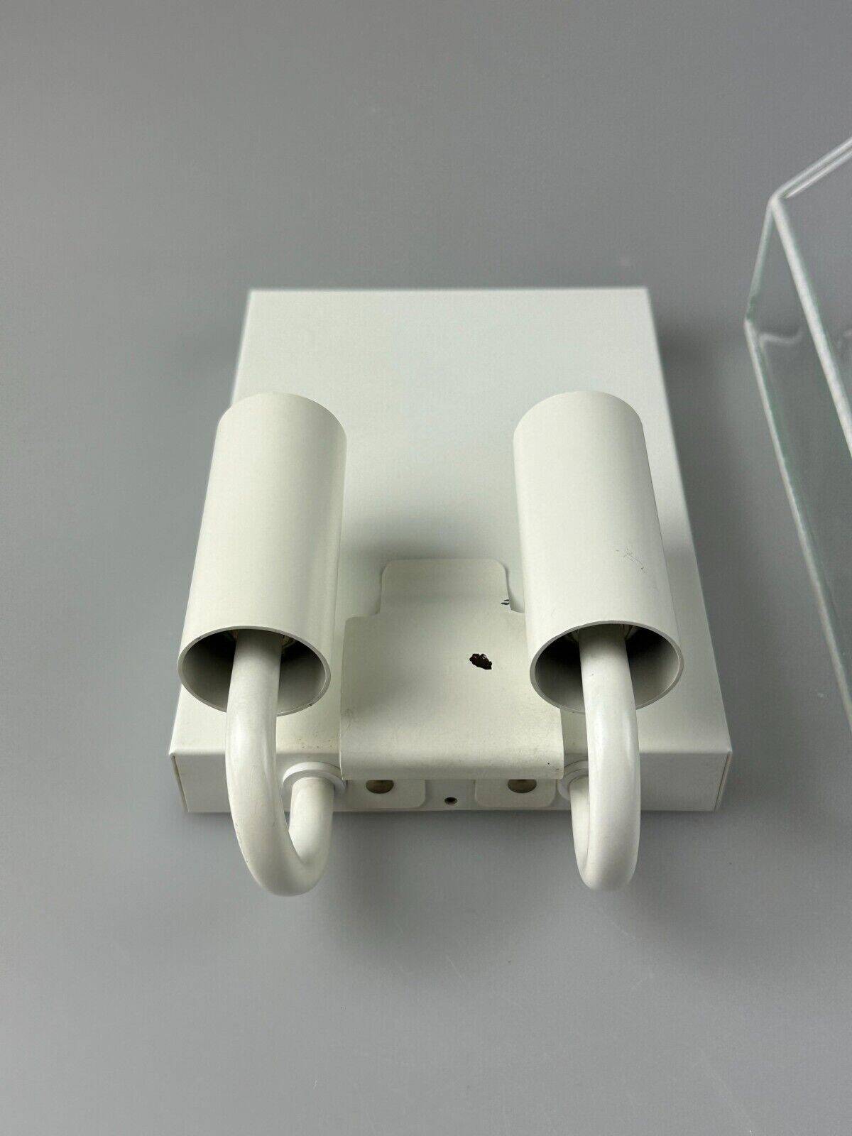 60s 70s wall lamp Glashütte Limburg Germany Glass & Metal Age Design