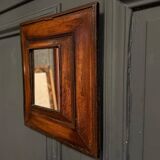 Cadre miroir XVIIe en bois
