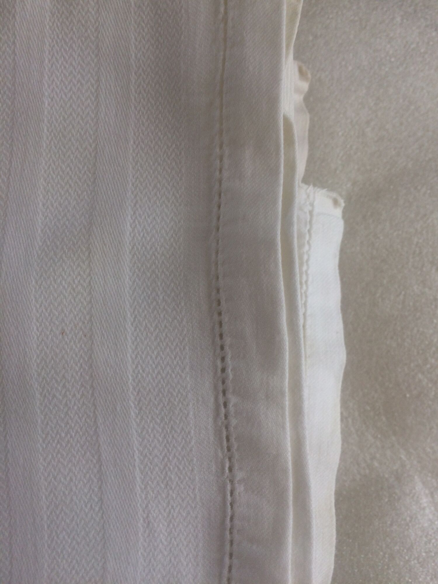 8 white cotton rafter cloths