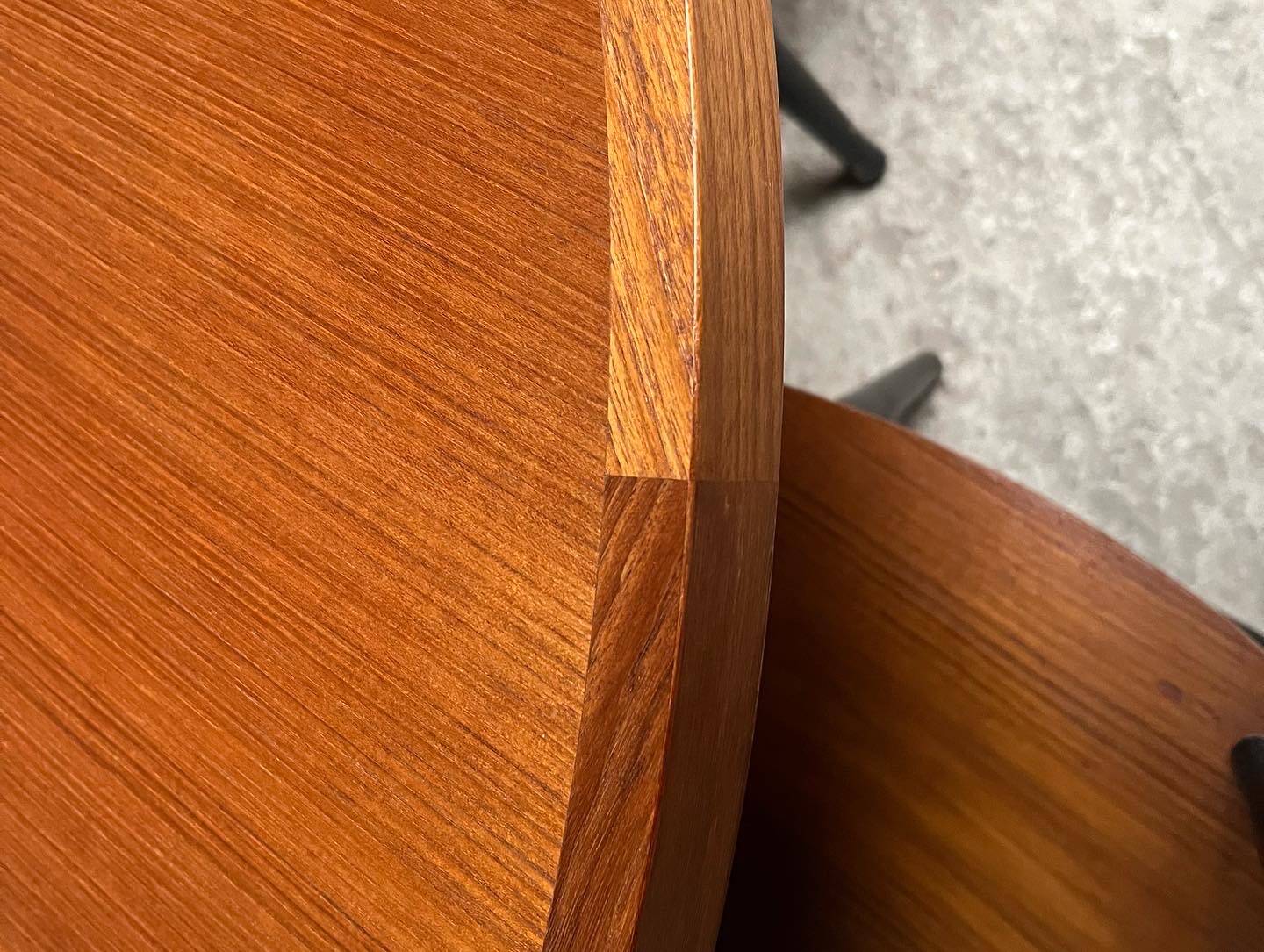 Scandinavian flip flap lotus table by drylund in teak 1960