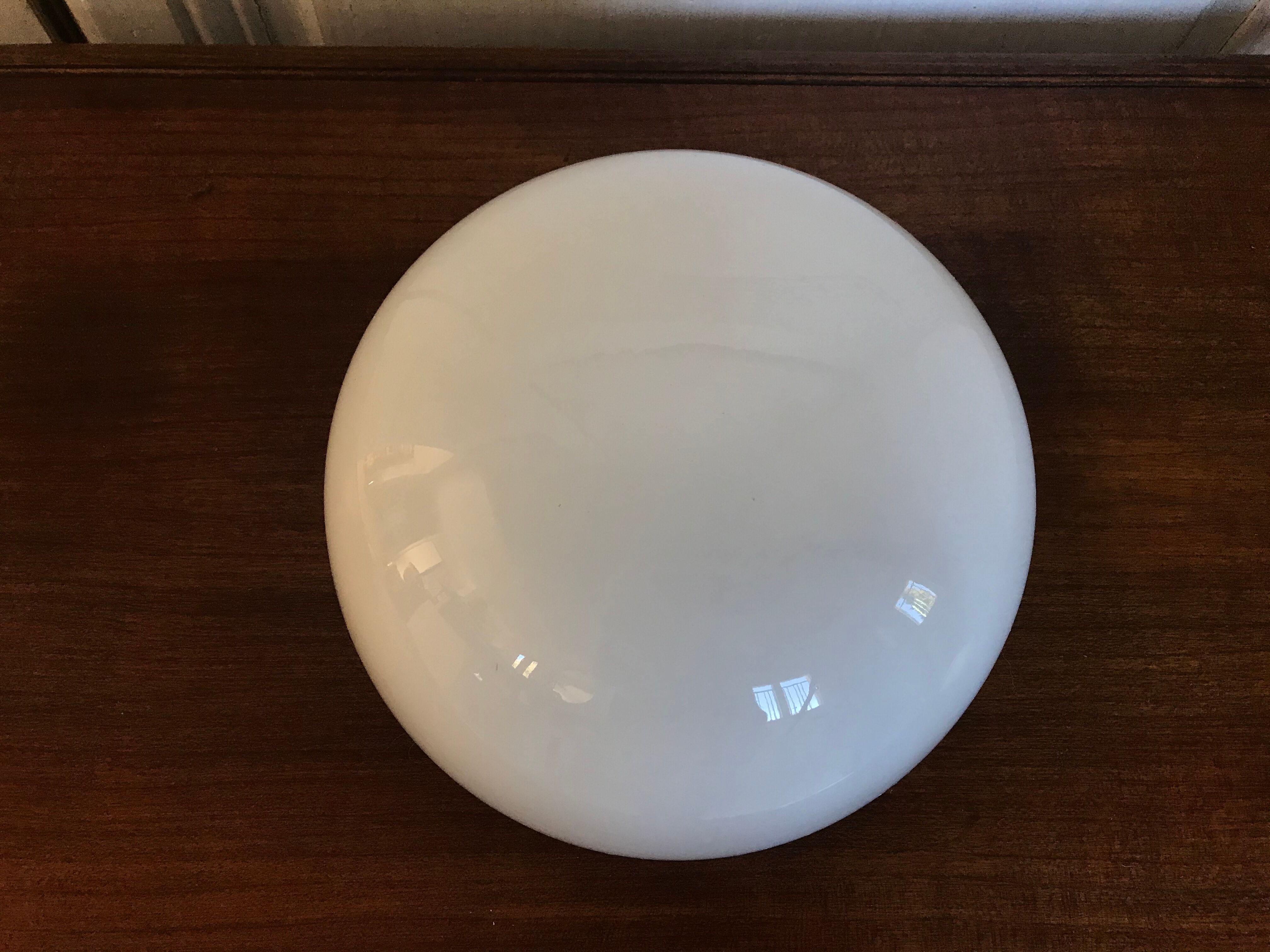 20cm vintage opaline ceiling