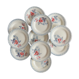 11 plates Olga Digoin
