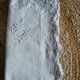 Antique flat sheet and 2 pillowcases set