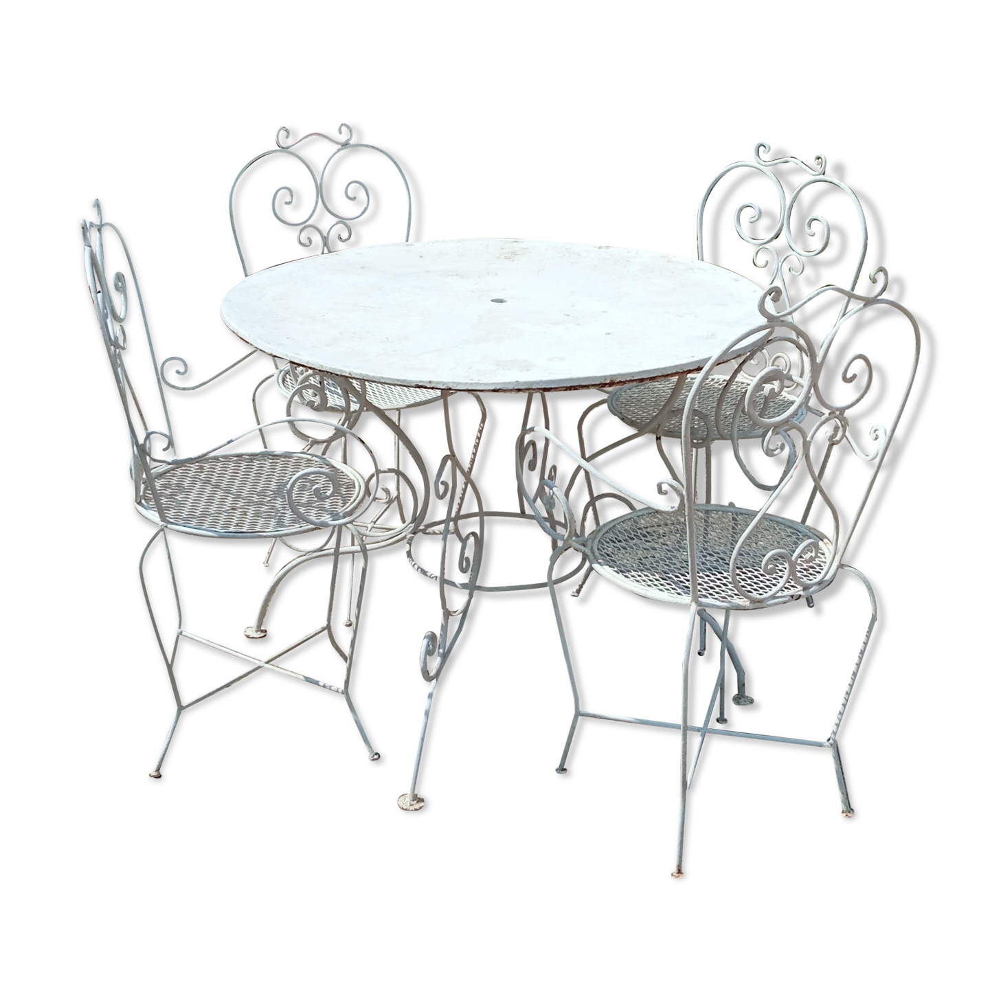 Wrought iron garden room