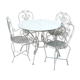 Wrought iron garden room