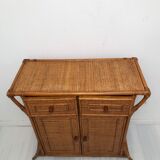 Rattan dresser 1960s