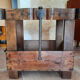 Old binding press