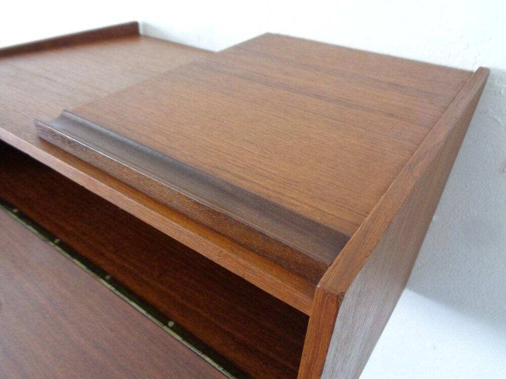 Mid-Century Teak Shelf, Denmark, 1960s