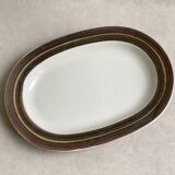 Plateau ovale vintage Arabia Karelia / plat par Anja Jaatinen-Winqvist, Finlande, Scandinave