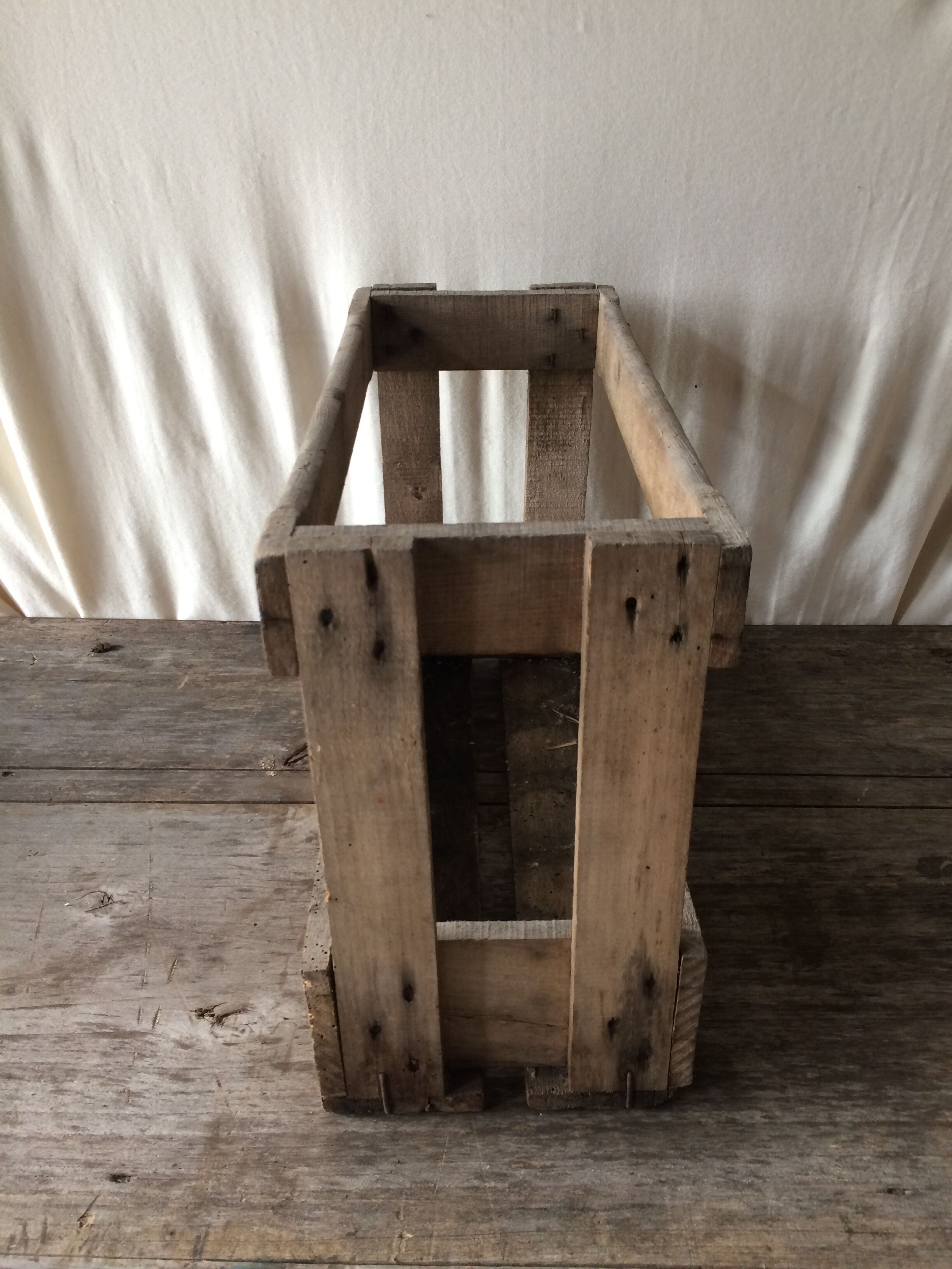 Former caisse casier porte bottle wood