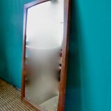 Mirroir en teck d'Aksel Kjersgaard Danemark 1965