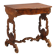 Antique Louis-Philippe writing desk in walnut, Italy, 19th century.