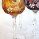 Coloured glasses from the Etzel crystal factory in Bitche Saint Louis
