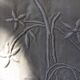 Embroidered linen sheet marked "JP"