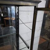 Old 19th century brass shop window