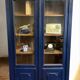 Vaisselier ancien, vitrine en chêne.