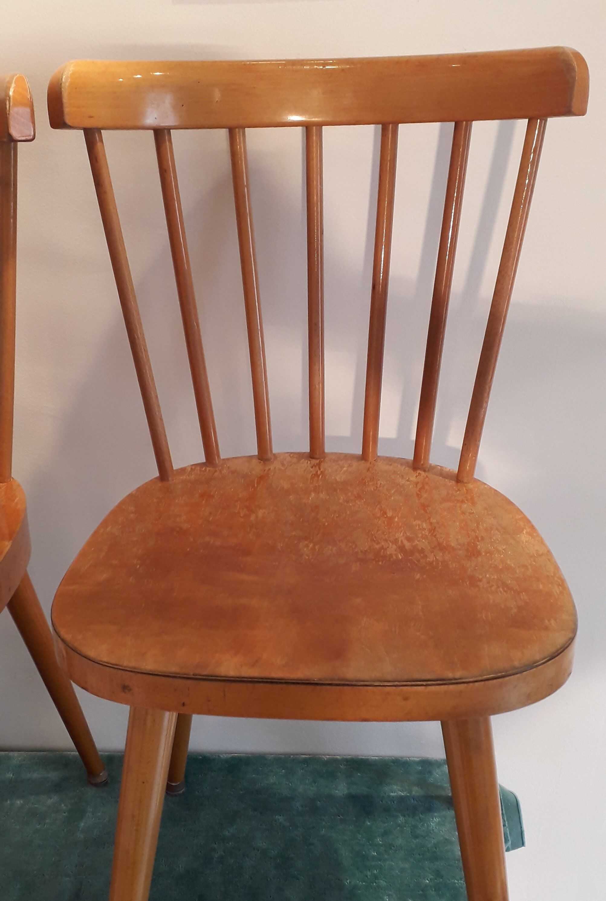 Pair of Baumann vintage chairs