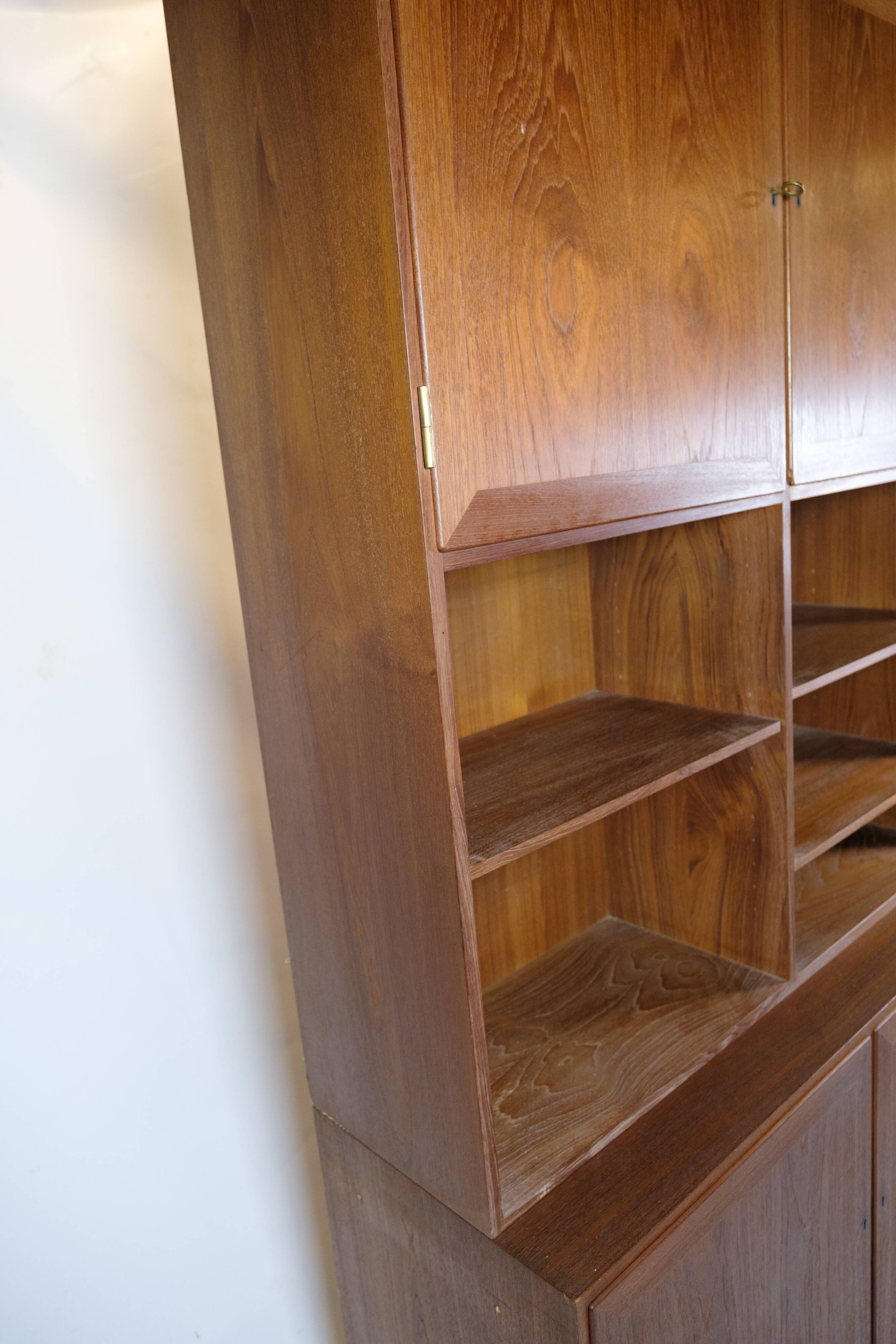 Bookcase Made In Teak From 1960s