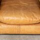 Vintage 20thc pair of italian leather lounge chairs by rossi di albizzate