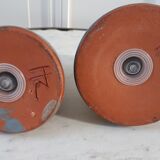 Duo salt pepper ceramic by Lussan Heidi Caillard