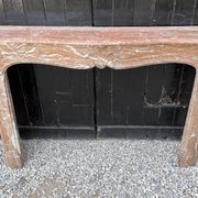 Louis XV fireplace in Rance marble from the 18th century