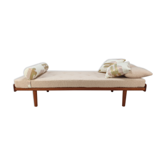 Mid-century teak daybed, 1960s