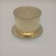Ice Bucket Champagne Cooler Top Hat Vintage Brass