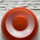 Orange opaline lampshade