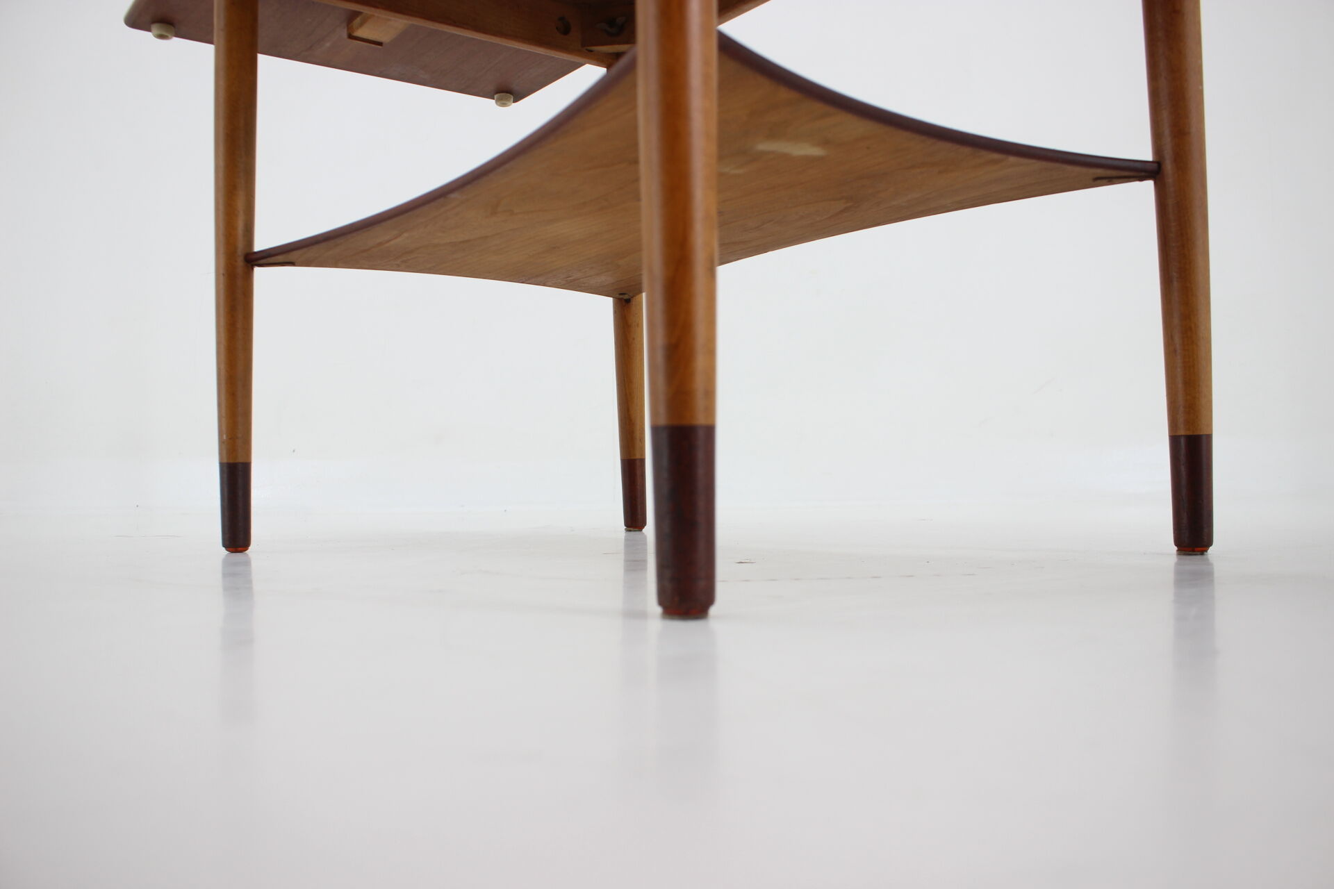 Borge Mogensen teak and Oak Coffee Table for Soborg Mobelfabric ,Denmark, 1960