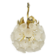 Floral Crystal Glass Chandelier by Ernst Palme