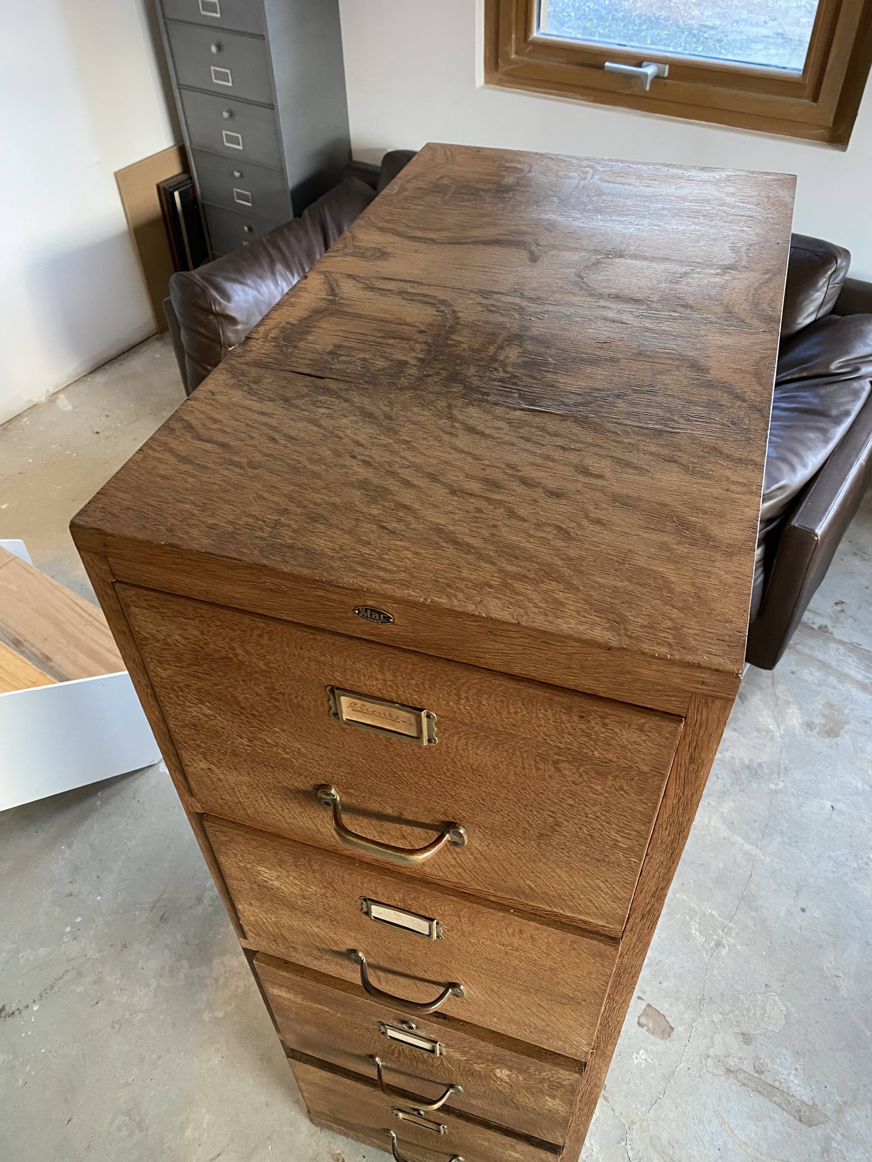 Office storage cabinet Administration 50s/60s