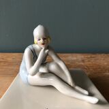 Empty pocket bather art deco