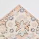 Faded Salmon Vintage Large Antique Rug For Living Room, 261x350 Cm