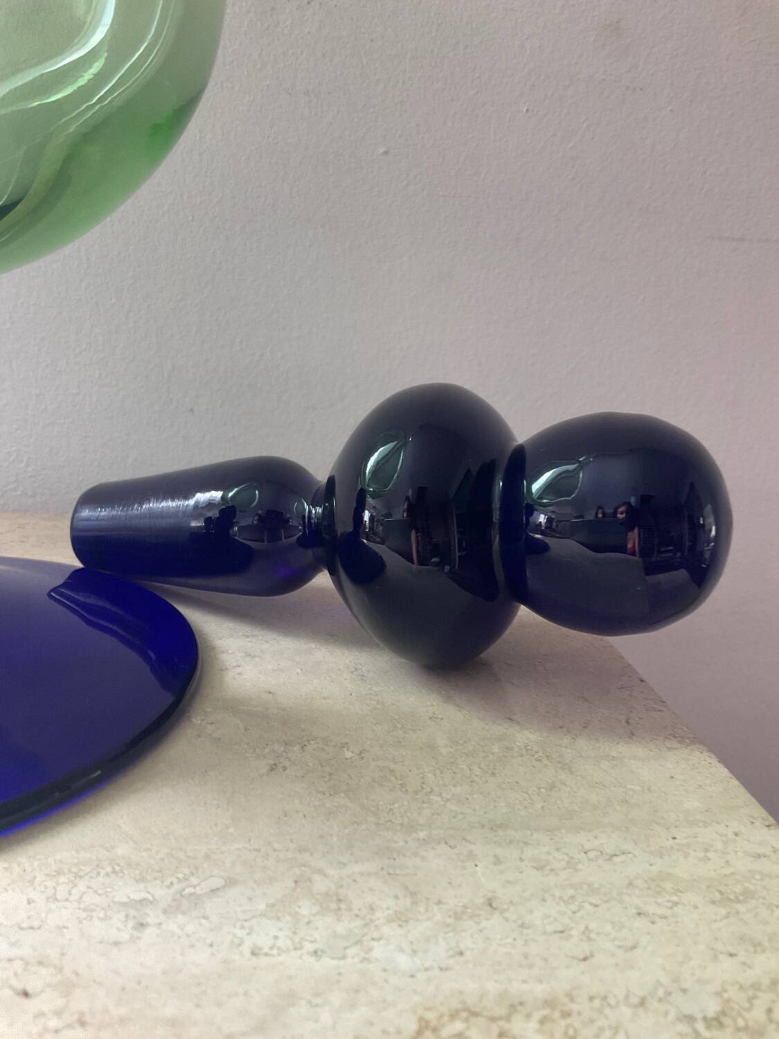 Vintage Murano glass carafe from the 70s