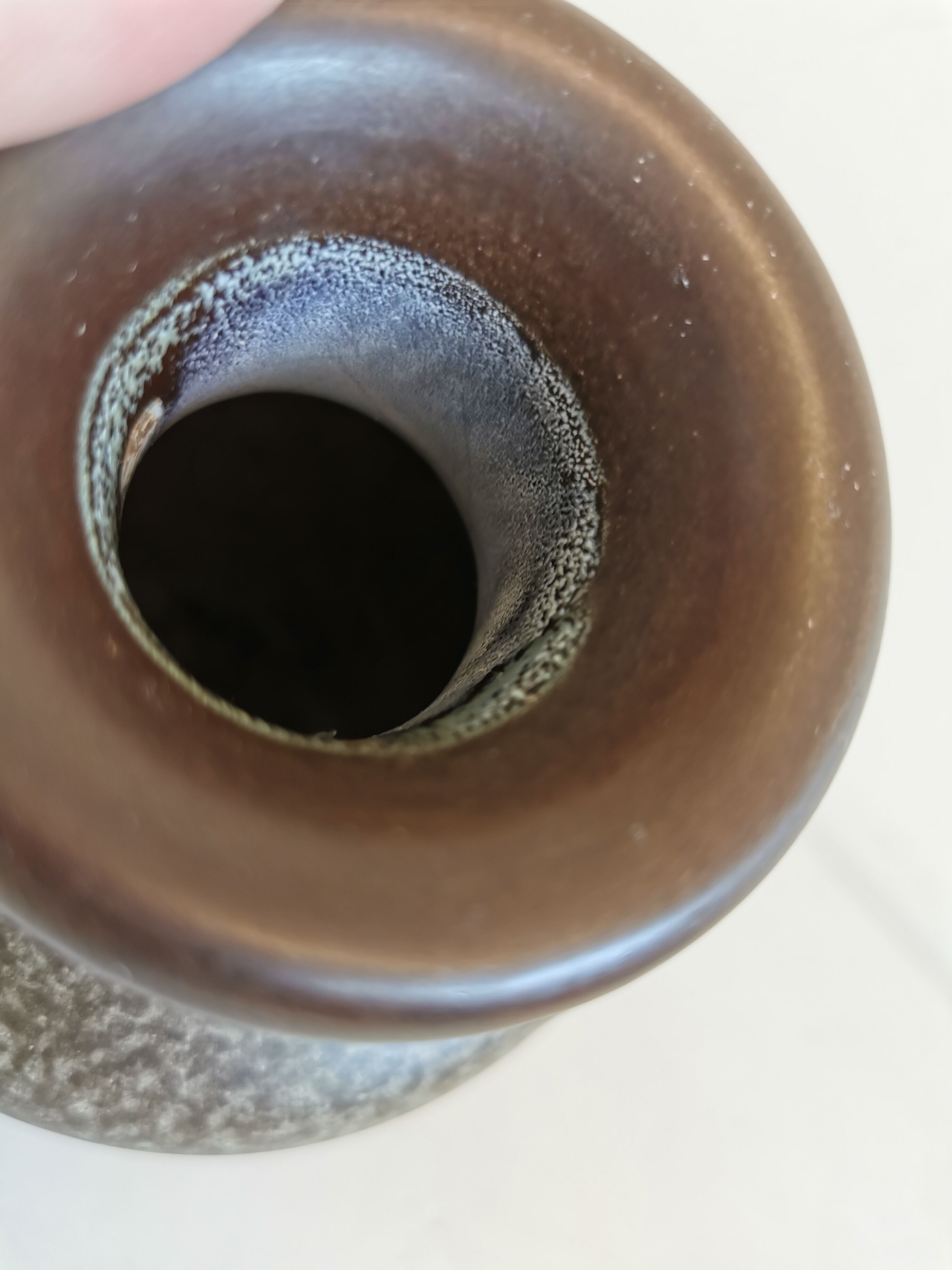 Ceramic vase from Danish Johgus, estimated 1960s-70s