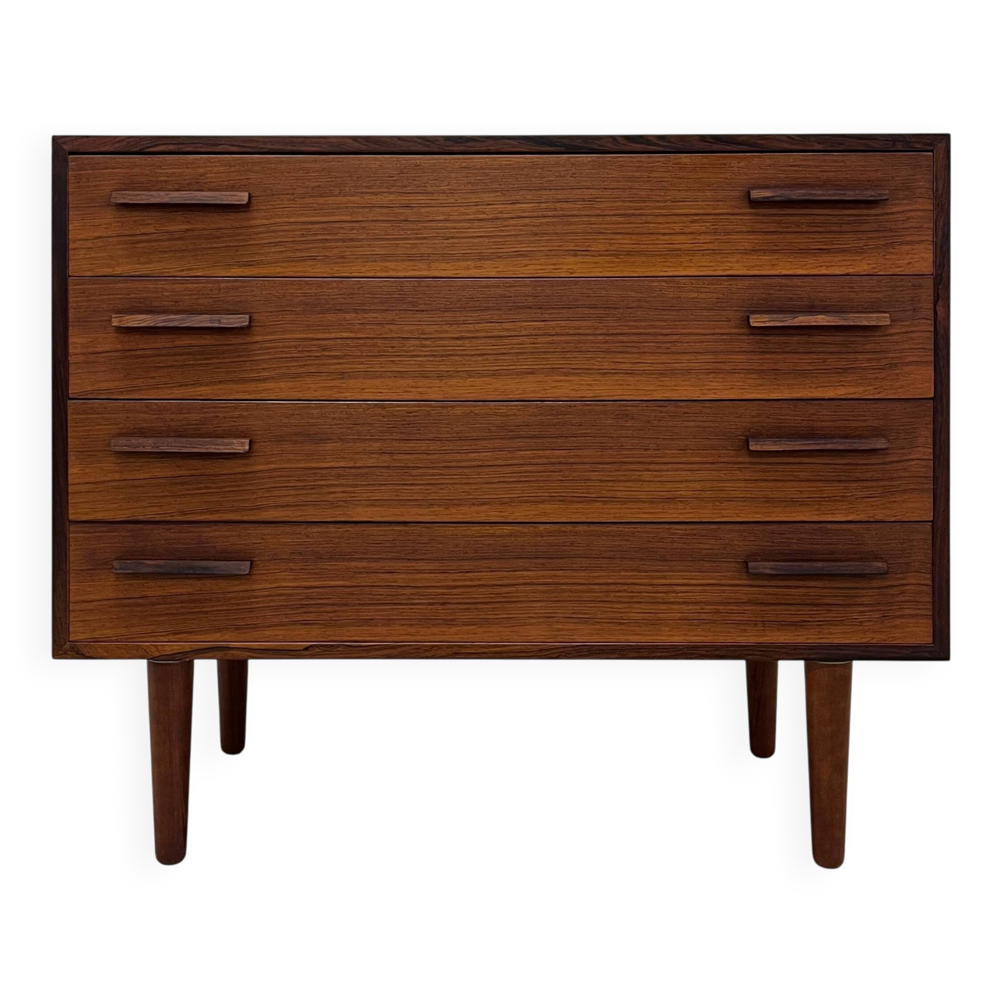 Rosewood Chest Of Drawers By Kai Kristiansen For Feldballes